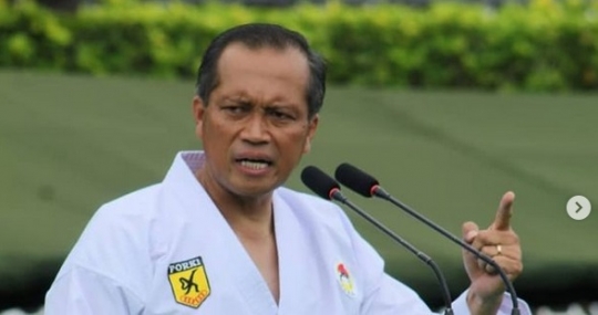 Sangar Jenderal TNI Berdarah Kopassus, Pecahkan Rekor Ujian Karate Sabuk Hitam