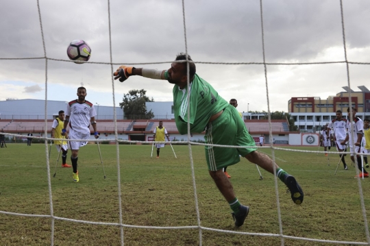 Semangat Pesepak Bola Disabilitas Palestina yang Berharap Lolos ke Piala Dunia