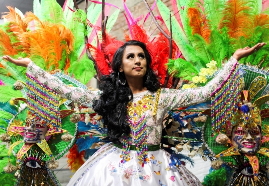 Aksi Kontestan Transgender di Final Miss International Trans Guatemala