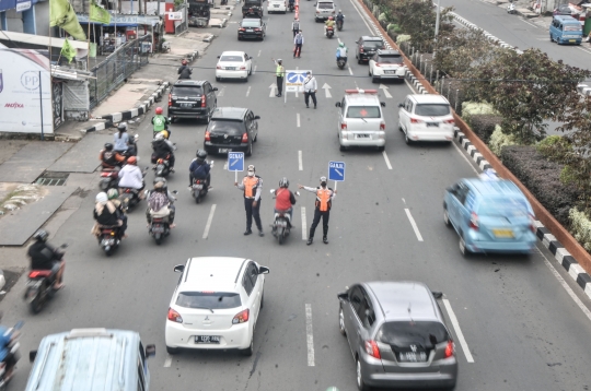 Uji Coba Ganjil Genap di Depok