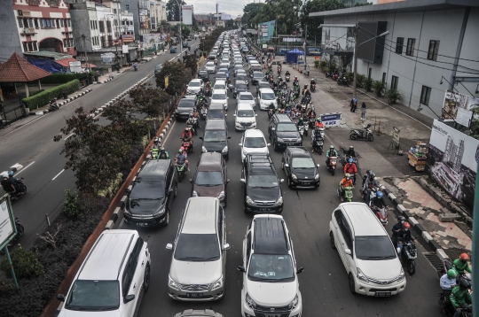 Uji Coba Ganjil Genap di Depok