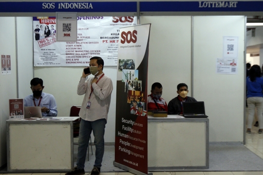 Pencari Kerja Antusias Datangi Jakarta Job Fair