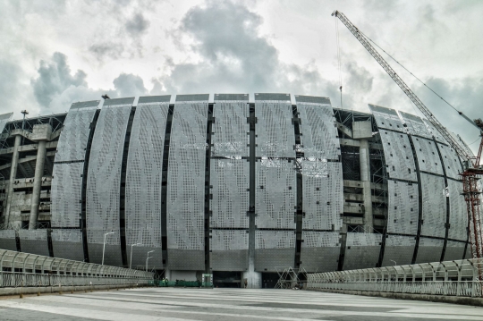 Pembangunan Stadion JIS Capai 87 Persen