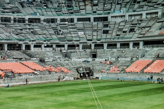 Pembangunan Stadion JIS Capai 87 Persen