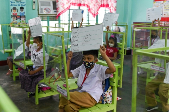 Intip Suasana Sekolah Tatap Muka di Filipina