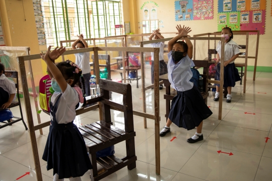 Intip Suasana Sekolah Tatap Muka di Filipina
