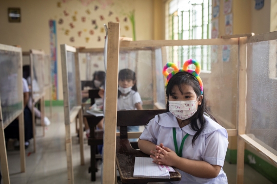 Intip Suasana Sekolah Tatap Muka di Filipina