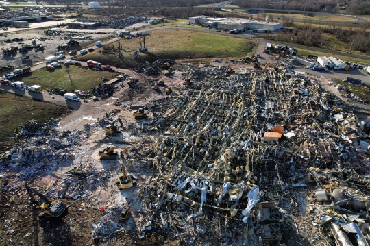 100 Orang Tewas Akibat Tornado di Amerika Serikat