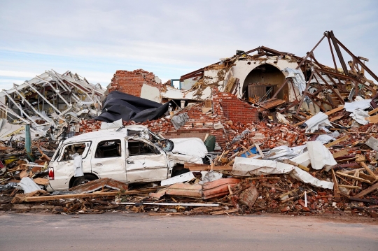 100 Orang Tewas Akibat Tornado di Amerika Serikat