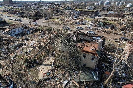 100 Orang Tewas Akibat Tornado di Amerika Serikat