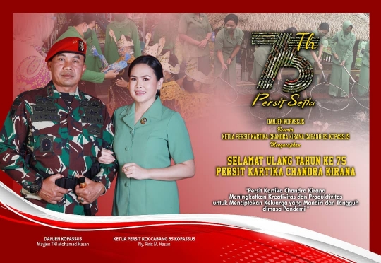 Potret Cantik Ririx M. Hasan,Istri Mayjen TNI Mohamad Hasan Kini jadi Pangdam Termuda