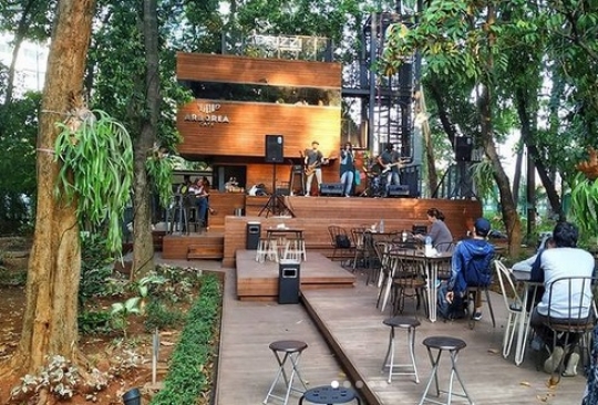 Tak Banyak yang Tahu, Ini Potret Kafe Unik di Tengah Hutan Kota Jakarta