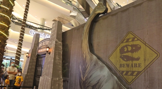 Mengunjungi Wahana Dino Factory di Mal Kota Kasablanka