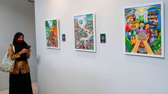 Mengunjungi Pameran Lukisan Membangun Harmoni