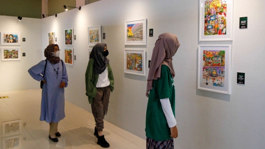 Mengunjungi Pameran Lukisan Membangun Harmoni