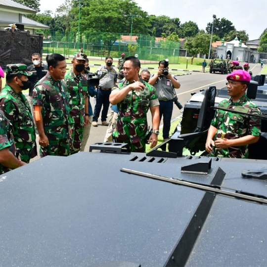 Sudah Tiga Kali Panglima Andika Datangi Markas AL, Terbaru Sarang Petarung Marinir