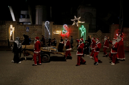 Suasana Irak Jelang Hari Natal