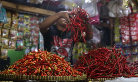 Jelang Natal, Harga Cabai Rawit Merah Meroket