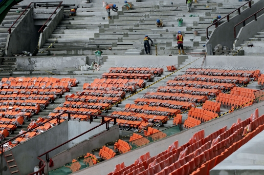 Progres Pembangunan Jakarta International Stadium Capai 90,88 Persen