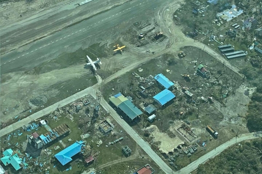 Kondisi Pulau yang Diklaim Filipina di Laut China Selatan Usai Hantaman Topan Rai