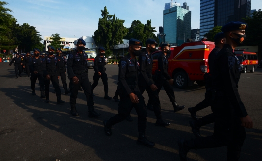 Apel Pengamanan Natal dan Tahun Baru 2022 Menerjunkan 8.000 Personel