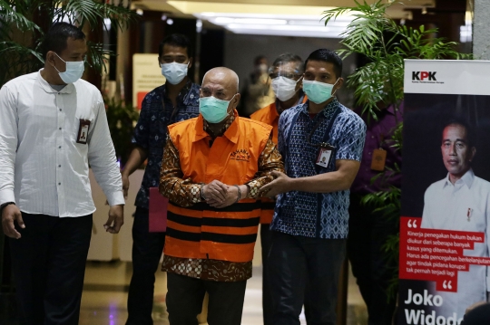 Mantan Wali Kota Banjar Herman Sutrisno Ditahan KPK