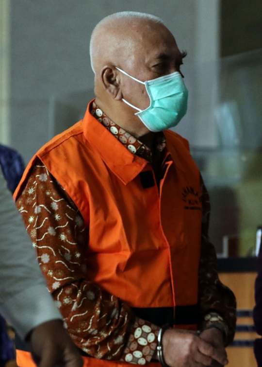 Mantan Wali Kota Banjar Herman Sutrisno Ditahan KPK