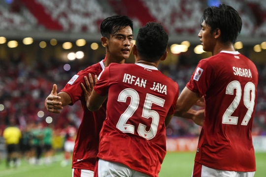 Perjuangan Garuda Tumbangkan Singapura di Semifinal Piala AFF