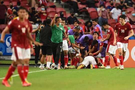 Perjuangan Garuda Tumbangkan Singapura di Semifinal Piala AFF