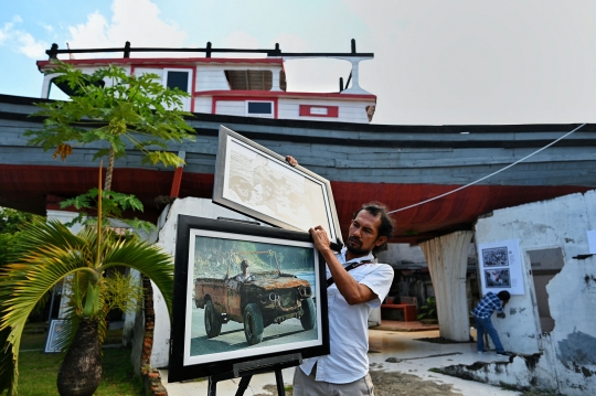 Mengenang 17 Tahun Tsunami Aceh Lewat Pameran Foto dan Doa Bersama