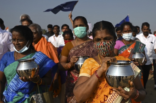 Warga India Gelar Upacara Penghormatan untuk Korban Tsunami 2004