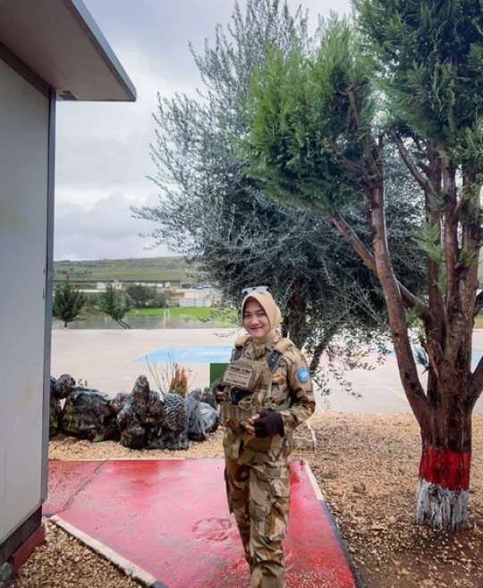 Kenalkan Serda Mey Indri, Anggota TNI Cantik Jadi Pasukan Perdamaian di Libanon