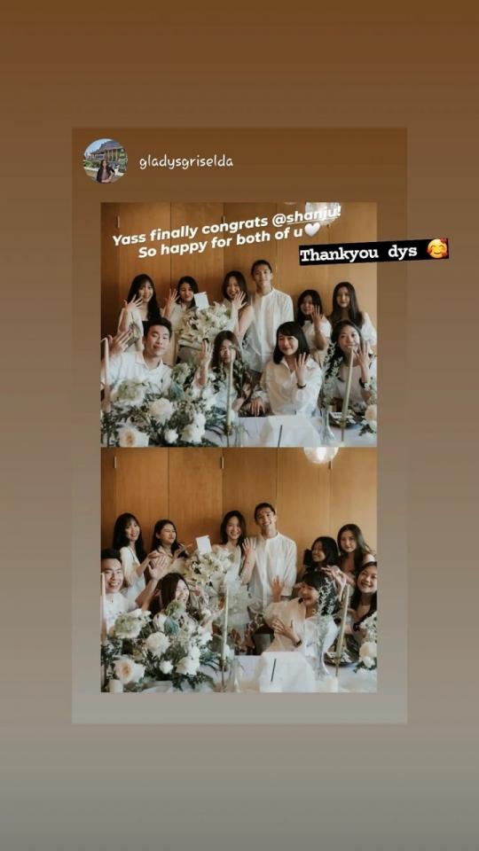 10 Momen Bahagia Jonathan Christie dan Shanju Eks JKT48 yang Resmi Bertunangan