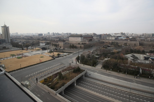 Sepinya Kota Xi'an China Akibat Penerapan Lockdown