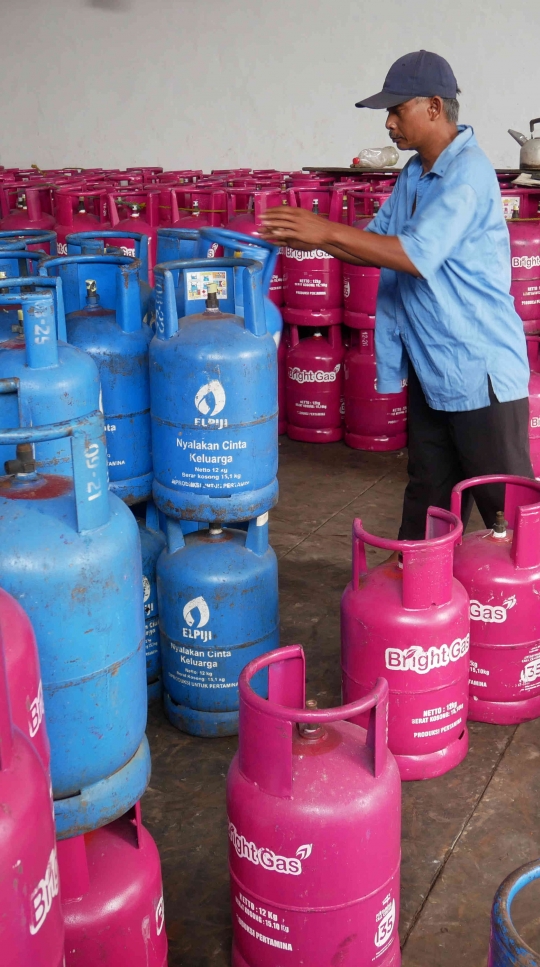 Stok Gas LPG Nasional Aman Jelang Pergantian Tahun