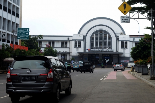 Suasana Kota Tua Jelang Ditutup di Malam Tahun Baru