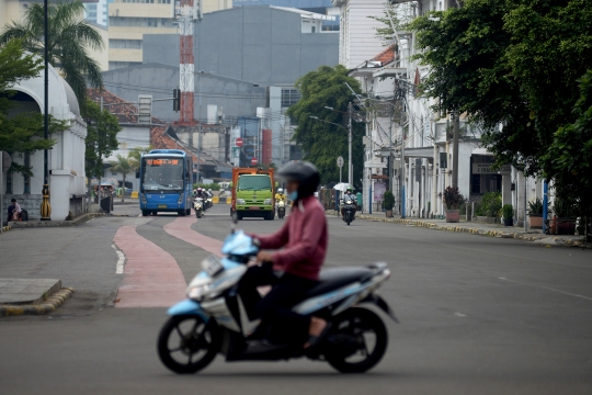 Suasana Kota Tua Jelang Ditutup di Malam Tahun Baru