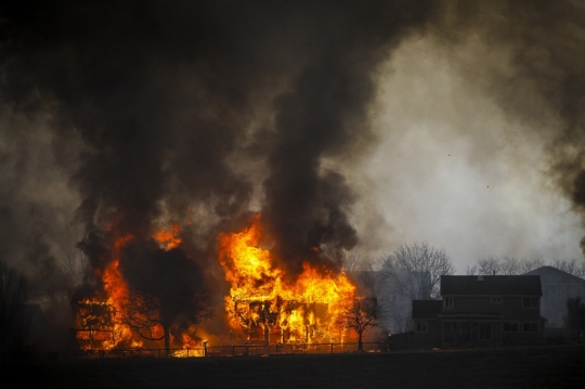 Dahsyatnya Kebakaran Hutan Colorado yang Hanguskan Ratusan Rumah