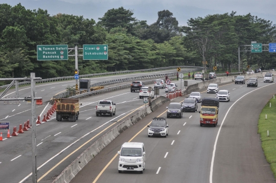 Puncak Arus Balik via Tol Tembus 137 Ribu Kendaraan