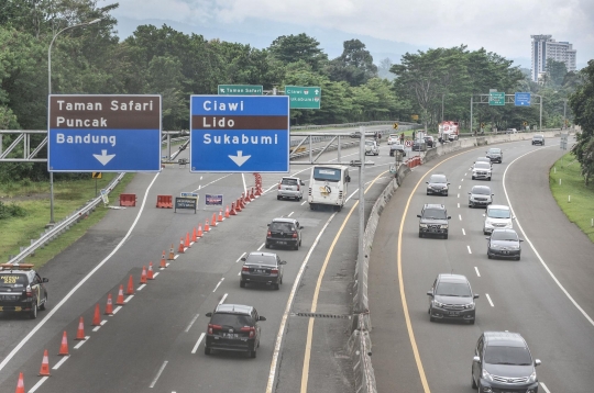 Puncak Arus Balik via Tol Tembus 137 Ribu Kendaraan