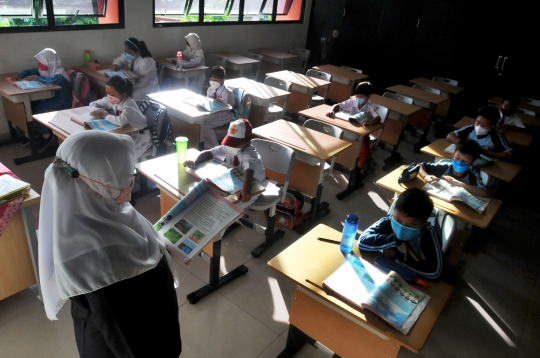 DKI Jakarta Mulai Terapkan Pembelajaran Tatap Muka 100 Persen