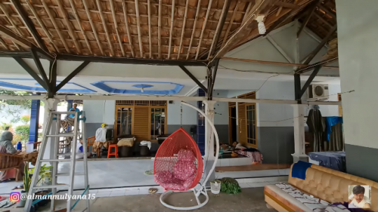 Potret Rumah Warisan dari Kakek Angkat Arab, Selalu Renovasi Tiap Keluarga Kirim Uang