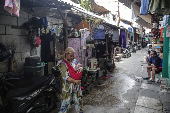 Potret Permukiman Padat Penduduk Kampung Muka yang Mendapatkan IMB