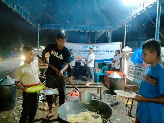 BRI Peduli Salurkan Bantuan Tanggap Bencana Banjir Aceh Utara