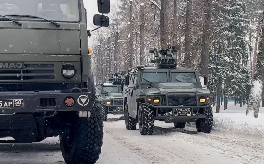 Redam Kerusuhan Kazakhstan, Rusia Kirim Tentara dan Kendaraan Lapis Baja