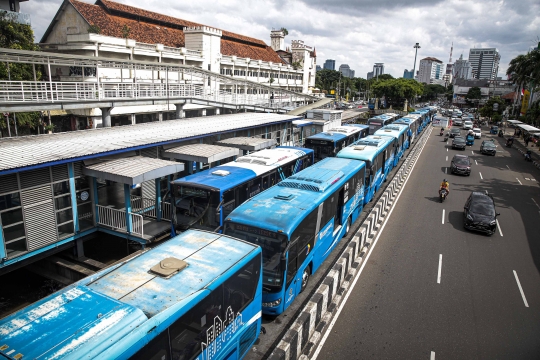 Penyesuaian Operasional Transjakarta di Masa PPKM Level 2