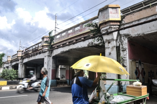 Jembatan Kereta Matraman Ditetapkan Sebagai Cagar Budaya DKI Jakarta
