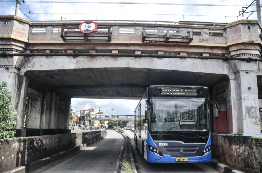 Jembatan Kereta Matraman Ditetapkan Sebagai Cagar Budaya DKI Jakarta