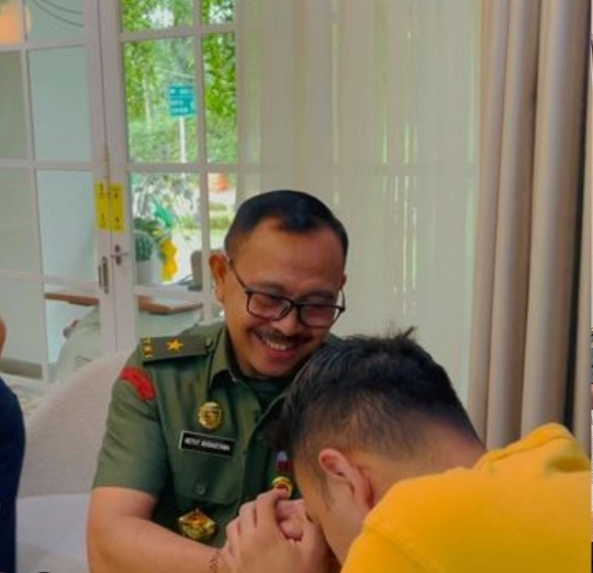 Raffi Ahmad Didatangi Brigjen TNI Anak Buah Menhan Prabowo, Ada Apa?