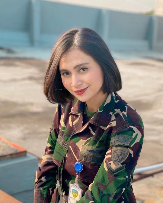 Kenalkan Serda Hanifah Anggota Wanita TNI AU Mencuri Perhatian, Cantiknya Kebangetan